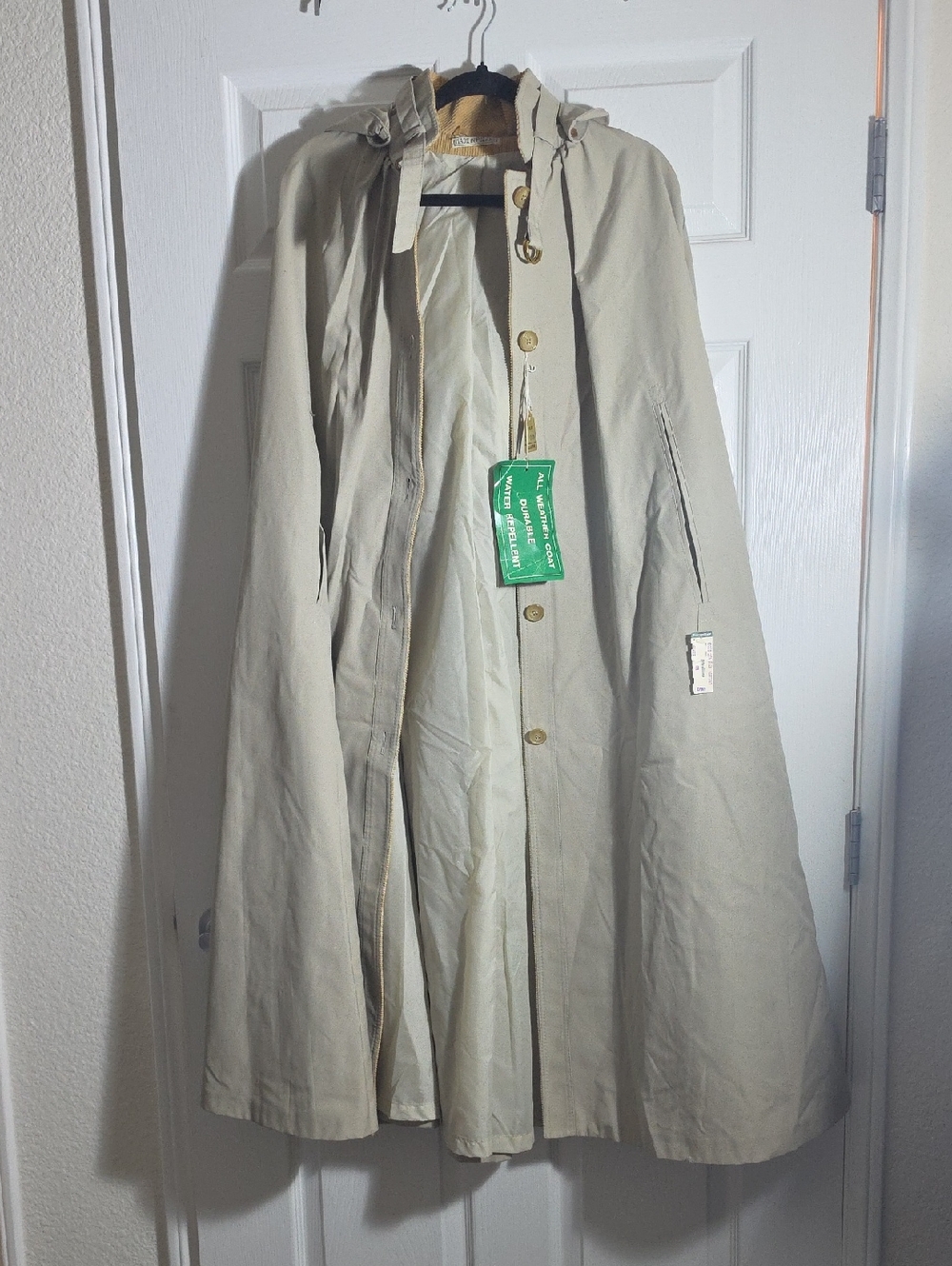 Vintage Korvettes All Weather Cape